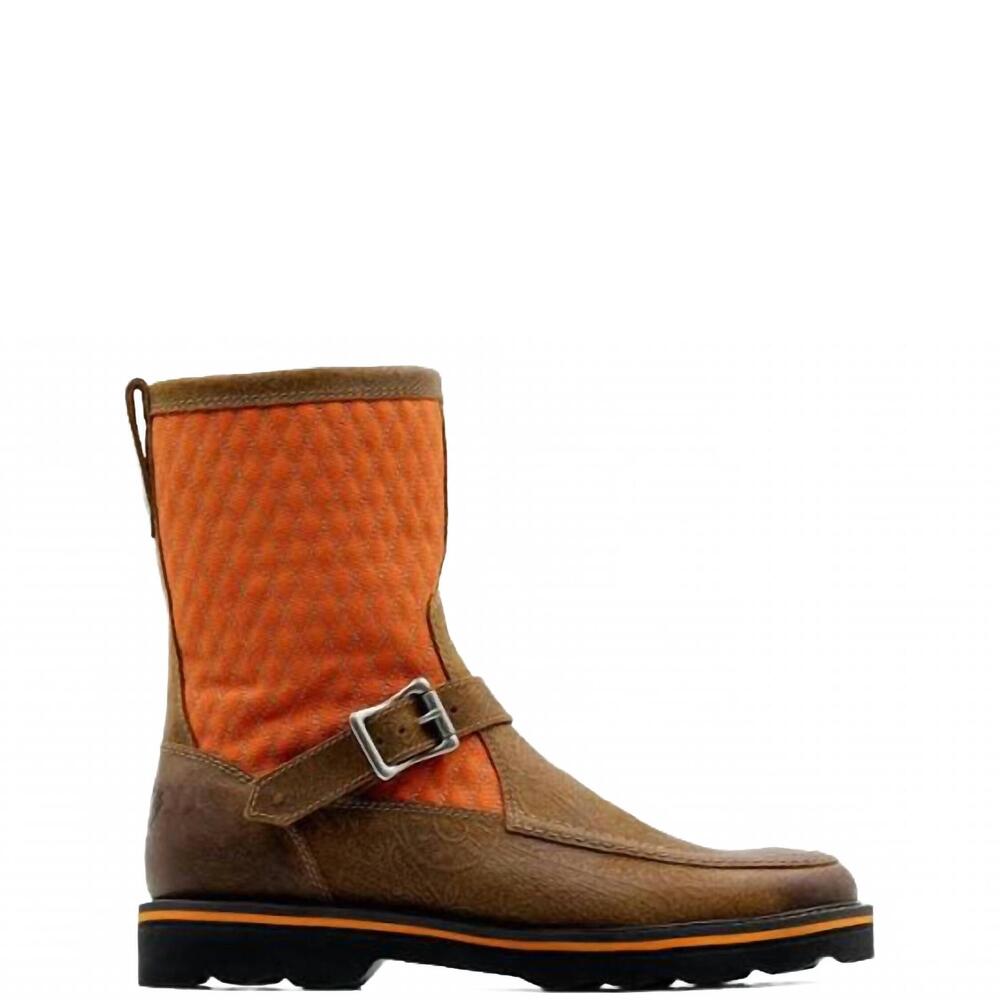 NEW MARTIN DINGMAN men's llewellin water buffalo pro guide boots in burnt cedar